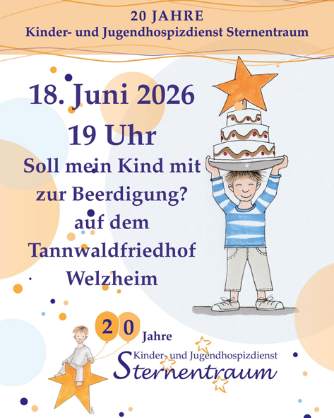 Soll mein Kind mit zur Beerdigung? 18 Juni 2026 19 Uhr - Soll mein Kind mit zur Beerdigung? auf dem Tannwaldfriedhof Welzheim