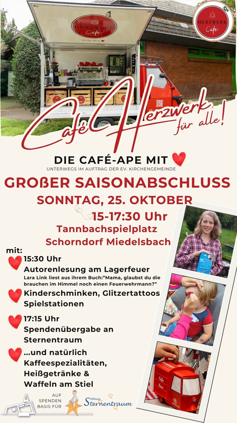Cafe Herzwerk Flyer Cafe Herzwerk